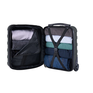 Anode 24-30L TwinWheel Expandable Underseat Case - 40x30x20cm > 40x30x25cm
