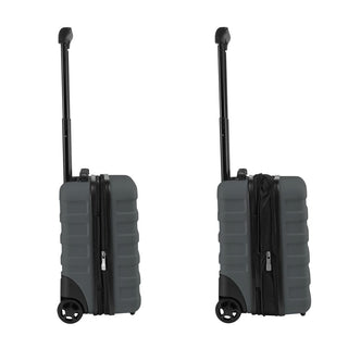 Anode 24-30L TwinWheel Expandable Underseat Case - 40x30x20cm > 40x30x25cm