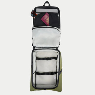 Iseo Rolltop Backpack - Water Resistant - Ryanair Underseat