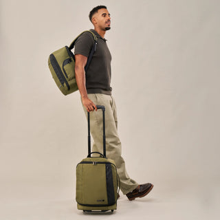 Manhattan Pro Luggage Set 24L (40x30x20) Backpack & 30L Trolley (45x36x20)